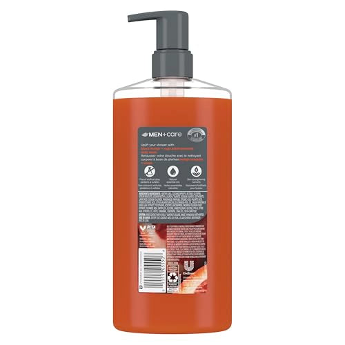 Dove Men+Care Blood Orange + Sage Moisturizing Body Wash, 26 oz