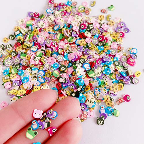 Polymer Fruit Nail Art Slices - 3000 PCS Colorful Designs