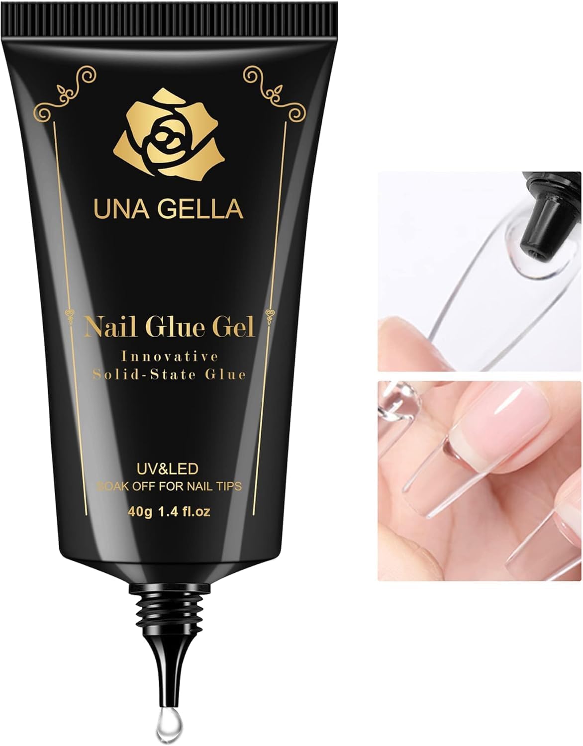 Short Oval Almond Fake Nails - 504pcs Press-On Gel Nail Tips for Home DIY & Salon | 12 Sizes Available