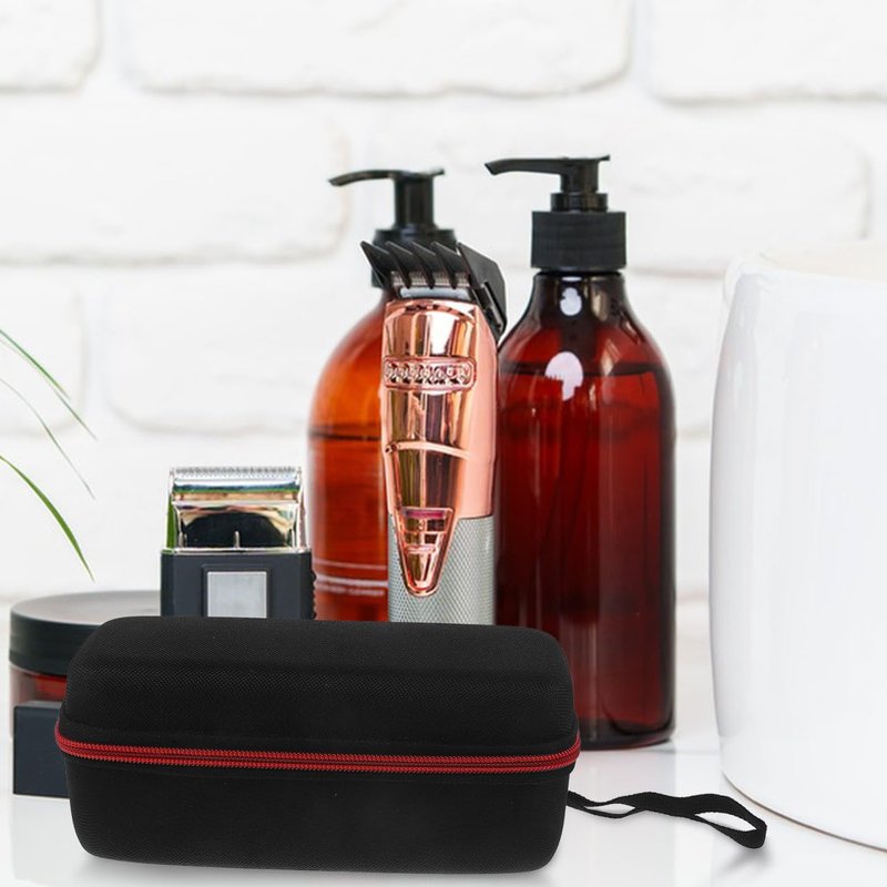 NOLITOY Portable Razor Protective Cover Travel Case with Eva and Oxford Cloth Compact Razor Storage Bag for Shaving Accessories and Men S Electric Shavers