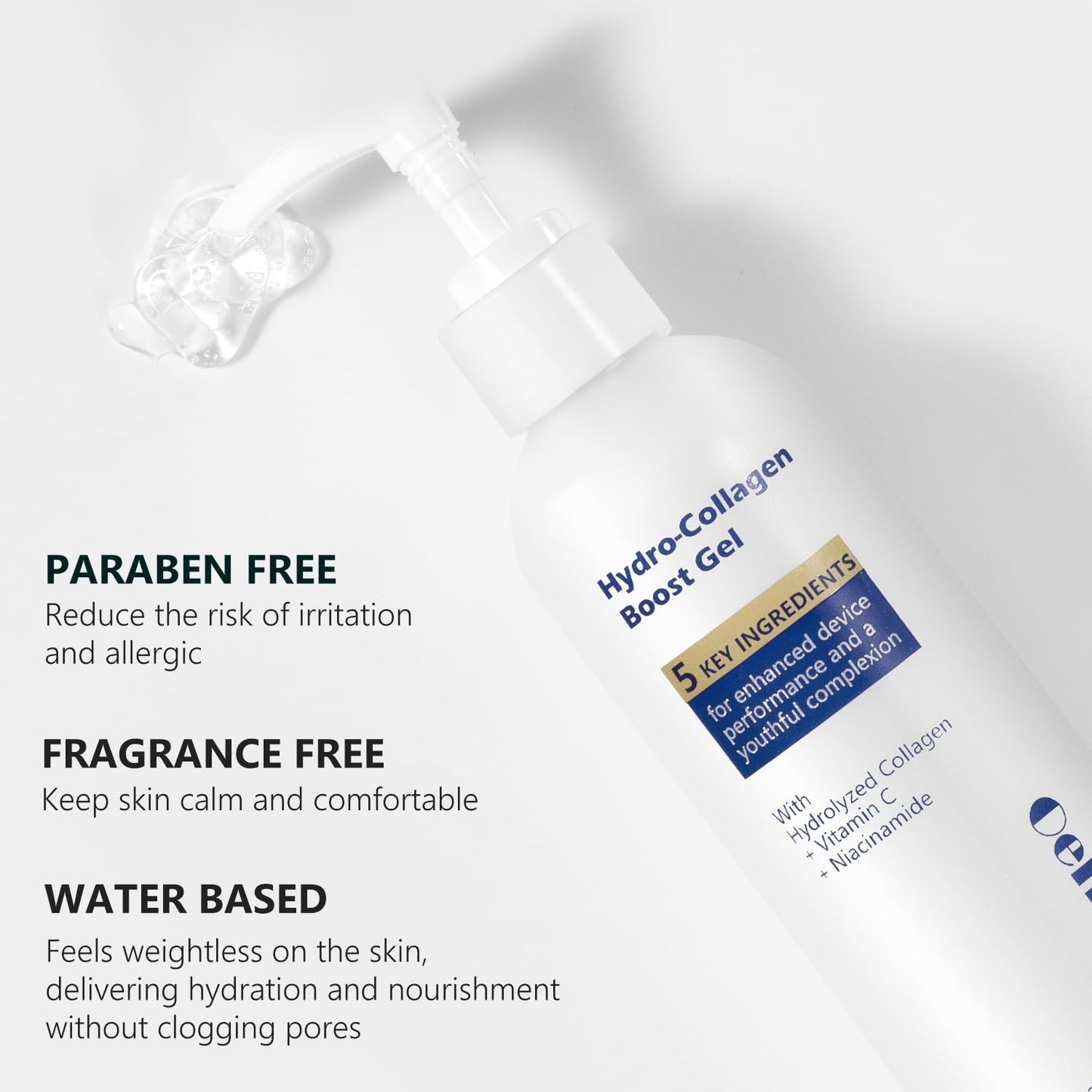 Oeneis Hydro-Collagen Boost Conductive Gel for Skincare Devices