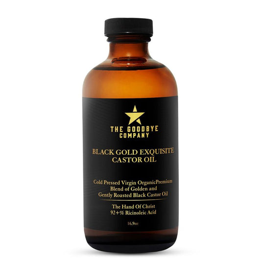 100% Pure Organic Jamaican Black Castor Oil - Premium Cold-Pressed for Hair Growth & Skin Moisturizing | 16.9oz