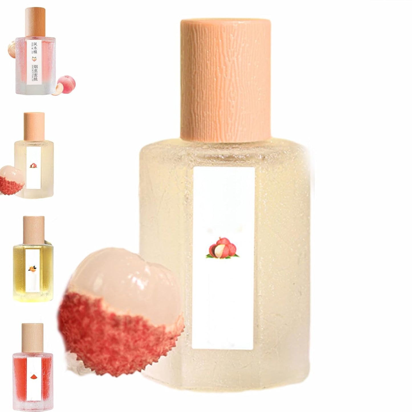 Peach Scented Fragrance Spray - Long Lasting Smoky Peach Perfume 50ML | Fruity Floral Aroma for Women