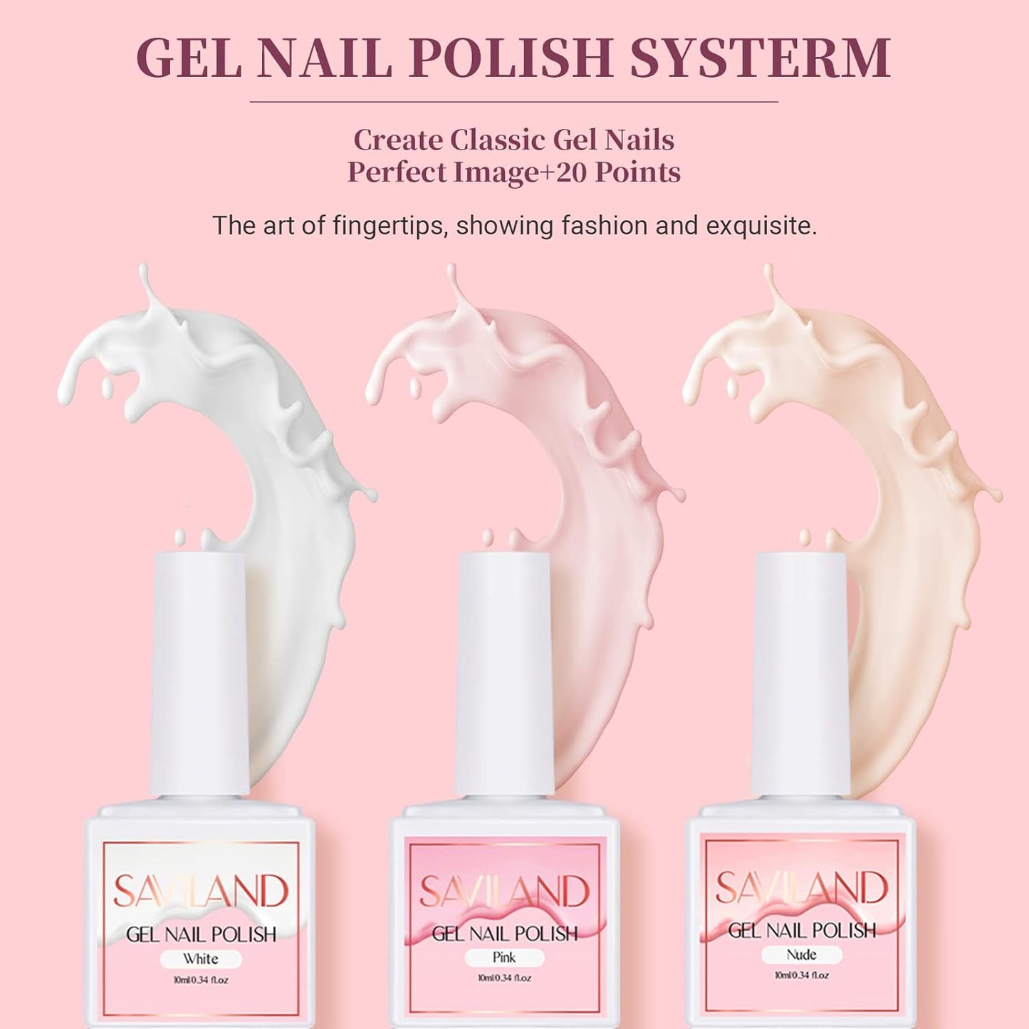 Acrylic Nails Kit - Complete Professional Set with UV Light & Drill | DIY Home Salon Essentials