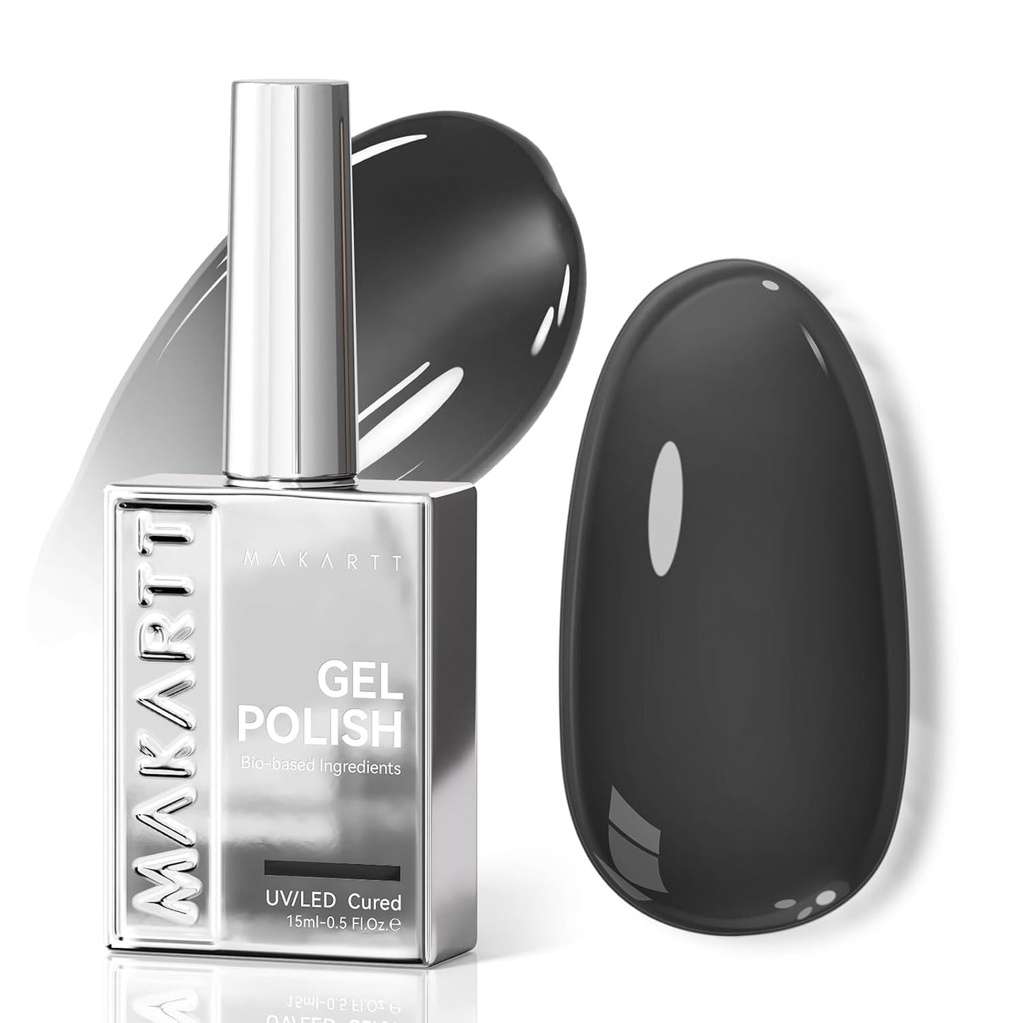 Lilac Purple Gel Nail Polish - Hema-Free 15ML High Gloss Soak Off UV Nail Art | Perfect for DIY Home Manicure