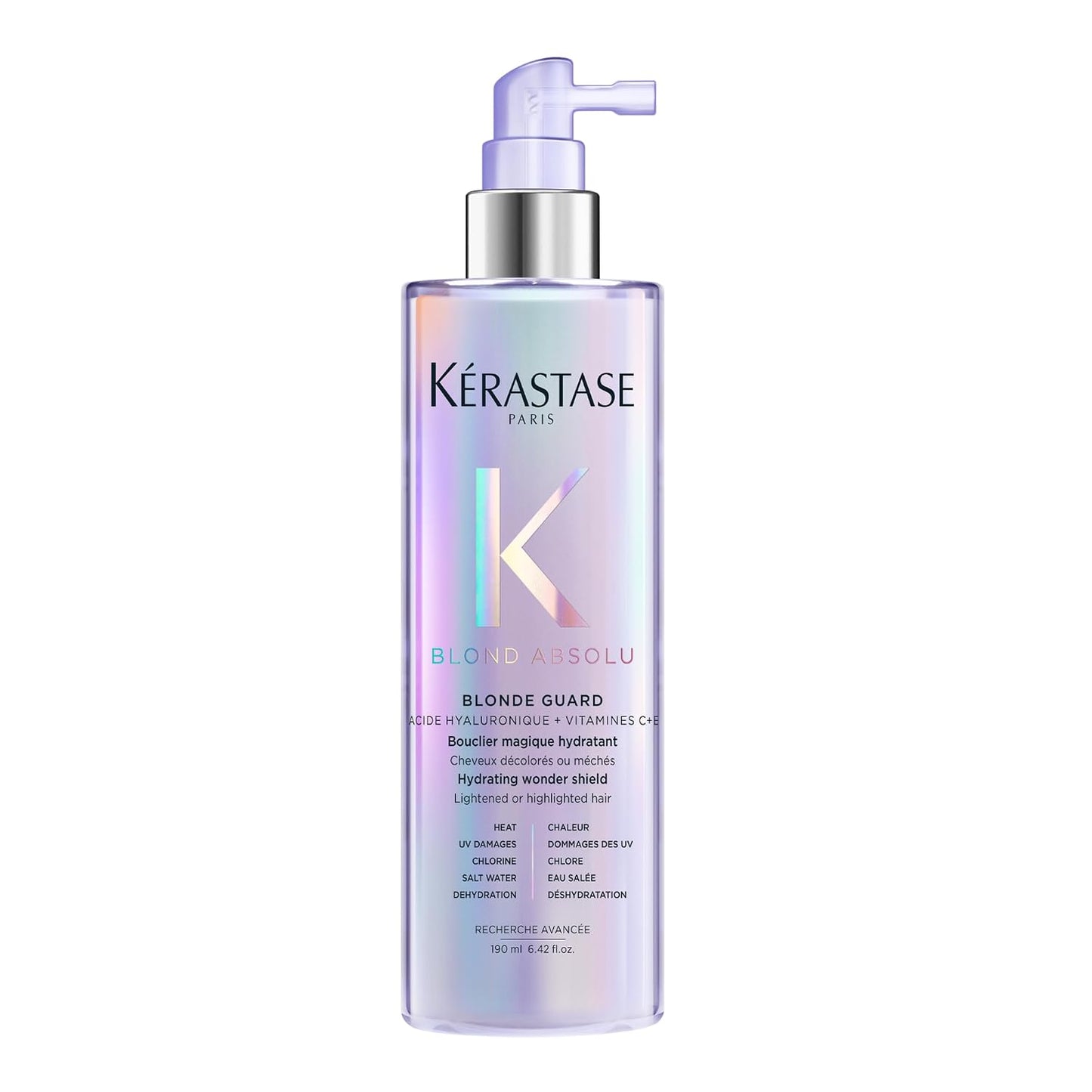 KÉRASTASE Blond Absolu Leave-In Treatment - Hydrating UV & Heat Protection for All Blondes | Soft, Shiny Hair