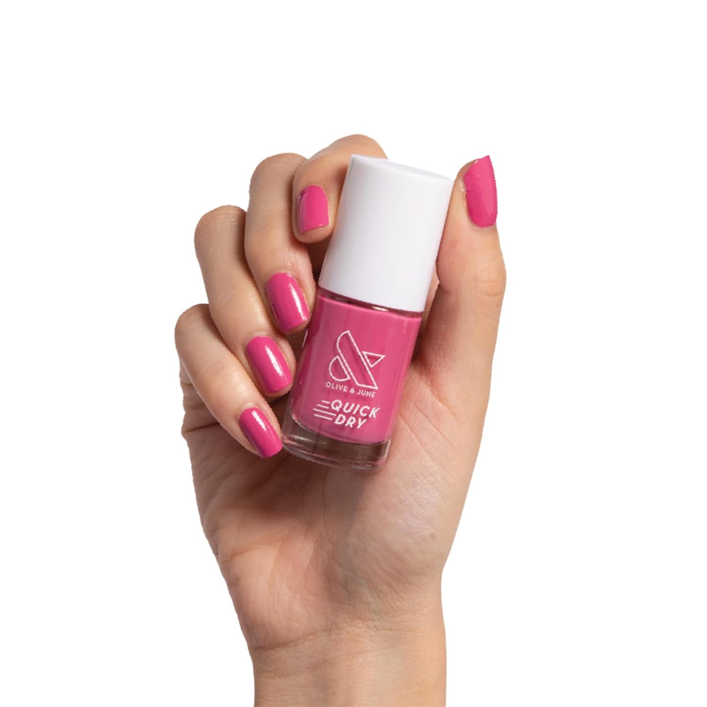 Quick Dry Summer Nail Polish - Vegan, Cruelty-Free | Charming Periwinkle Shimmer | Lasts Up to 5 Days