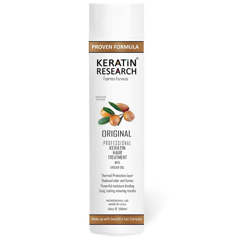 Brazilian Keratin Blowout Treatment - Professional Hair Straightening & Smoothing | 10oz