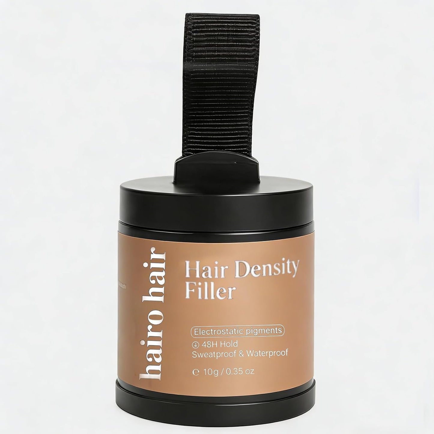 Hair Density Filler Powder - Waterproof 24-Hour Concealer for Bald Spots & Gray Roots | Instant Invisible Coverage (Grey)