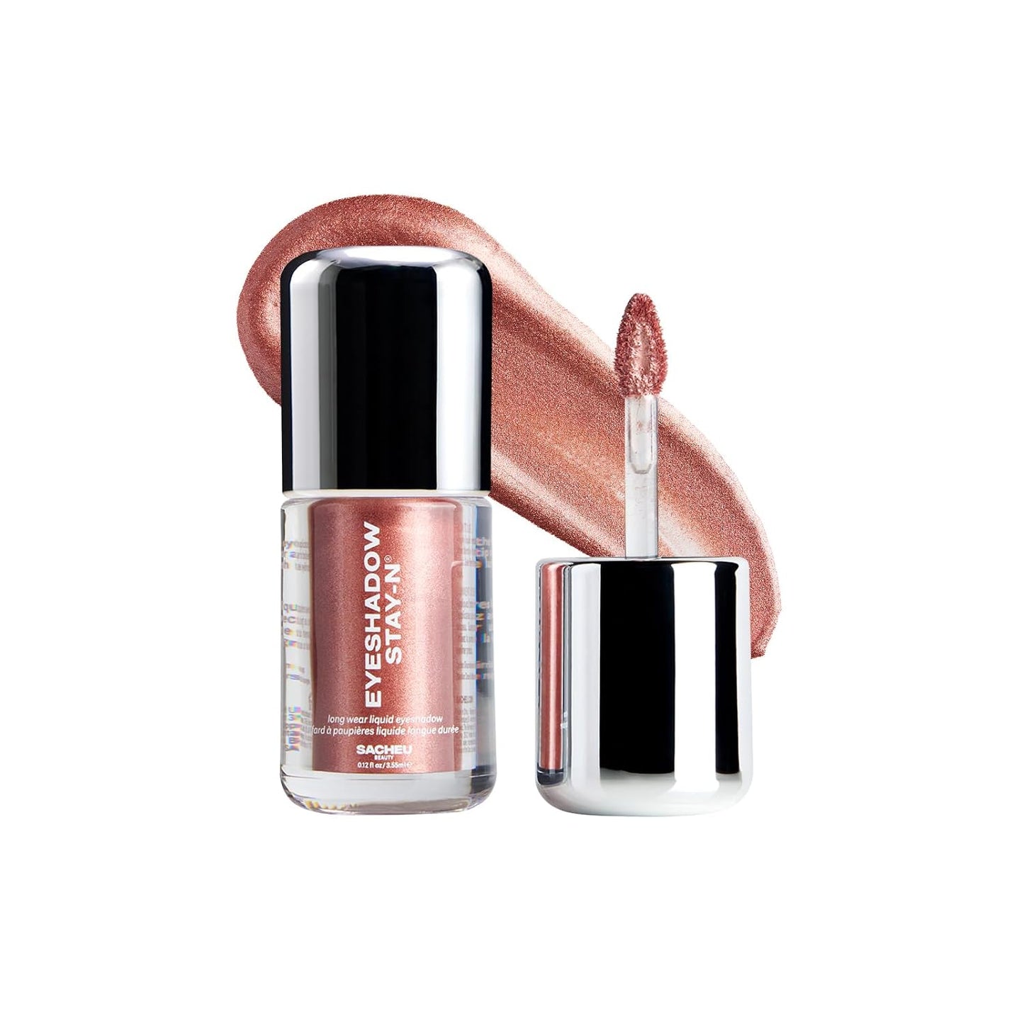 Liquid Eyeshadow STAY-N - Longwear Buildable Eye Makeup | Highly Pigmented Matte & Shimmer Cream in Candy Dipp’d