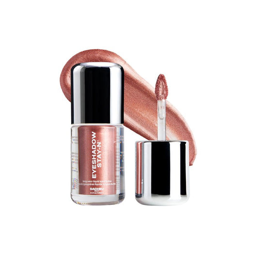 Sacheu Liquid Eyeshadow STAY-N Longwear Eye Makeup — Buildable Highly Pigmented & Blendable Eye Shadow Cream in Matte & Shimmer Finishes, Shu-ggah