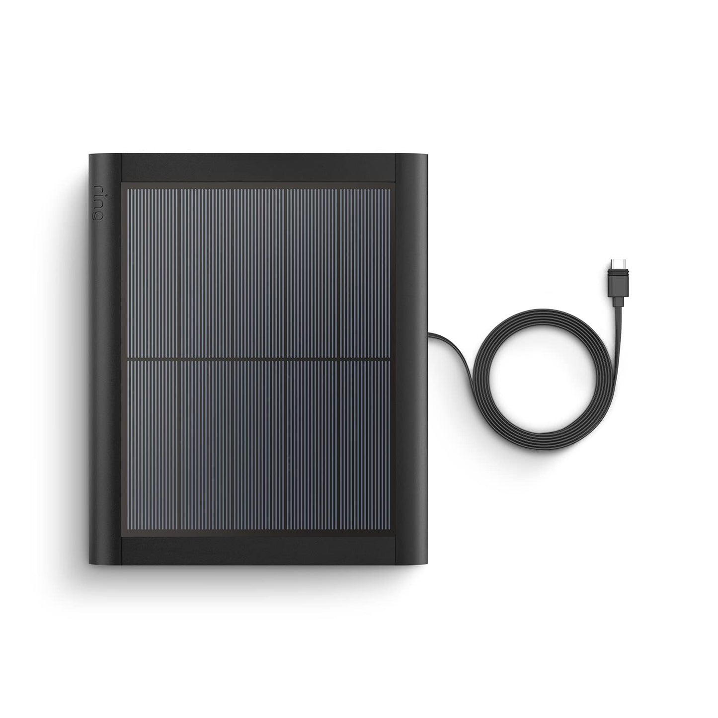 Solar Panel for Ring Outdoor Cameras - 4W Power Supply for Stick Up & Spotlight Cam - Black