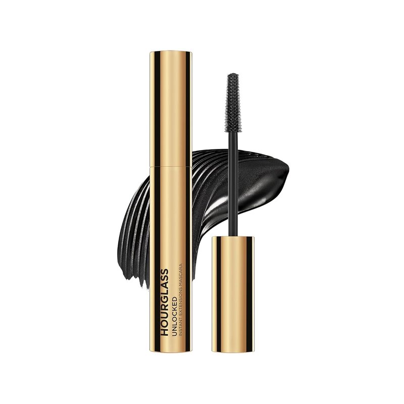 Hourglass Unlocked Instant Extension Mascara - Dramatic Lift & Definition for Natural-Looking Lashes | Smudge-Proof, Flake-Free Wear