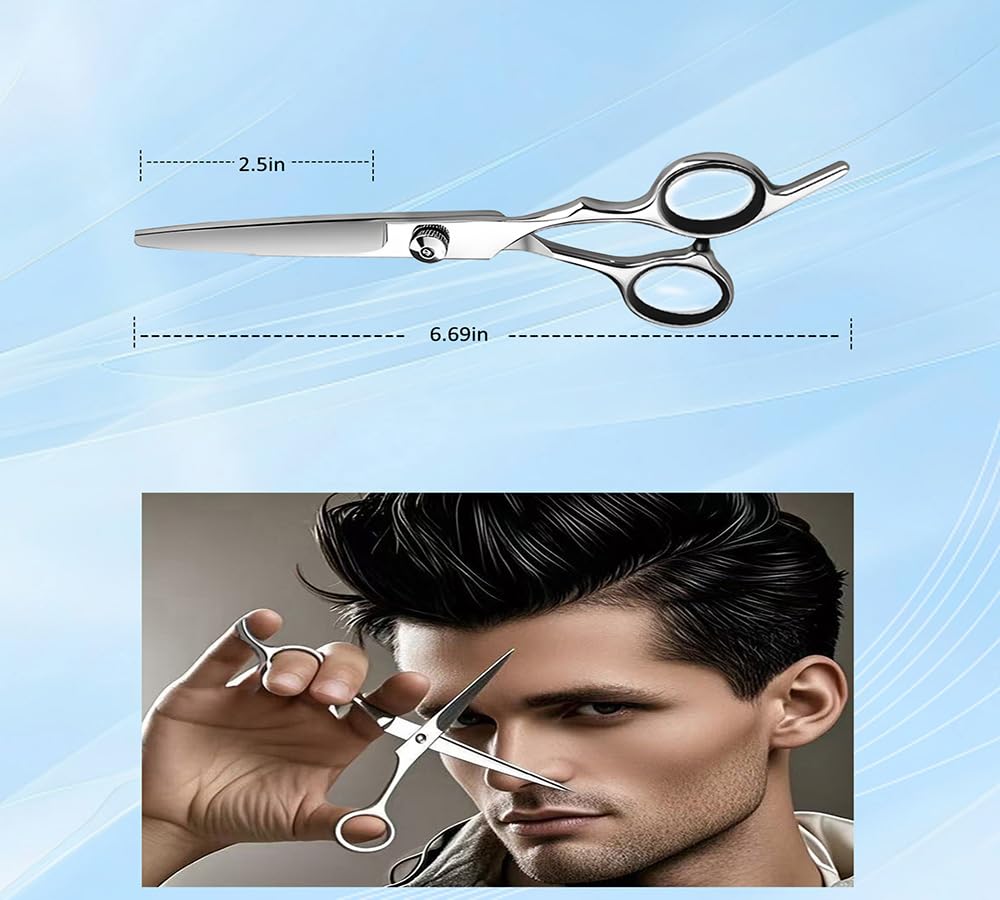Xolaawa Professional Barber Hair Cutting Shears Salon Home Hair Cut