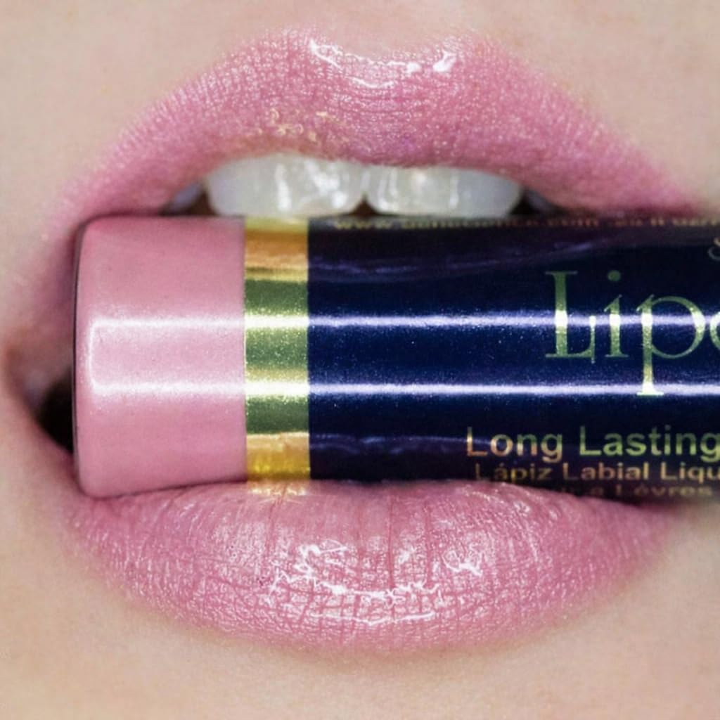 Long-Lasting Liquid Lip Color - Honey Rose | 0.25 Oz Moisture-Infused Formula