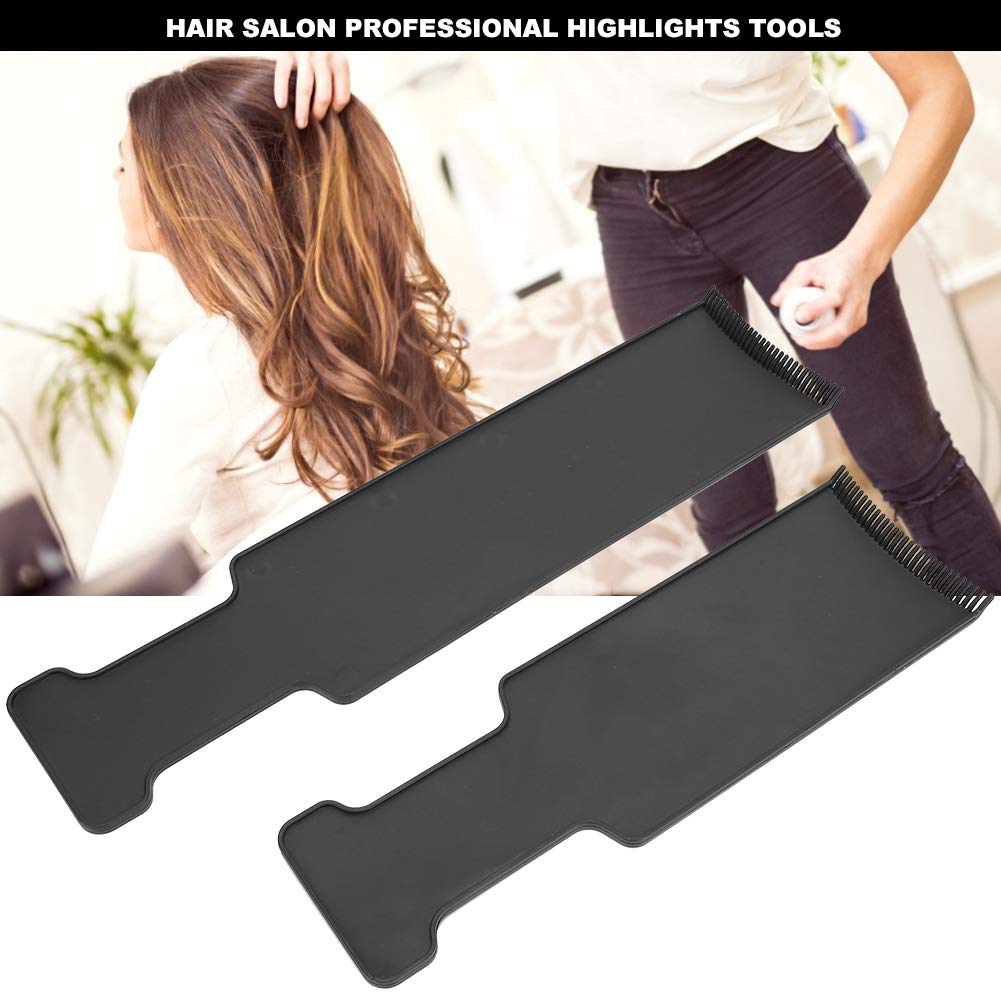 Balayage Board Professional Hair Color Board with Teeth & Comb for Salon Hairdressing, Hair Dyeing & DIY Needs