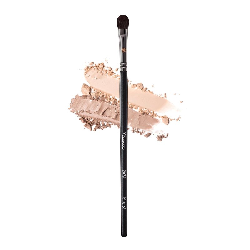Piccasso Eyeshadow Brush - Flat Rounded Brush for Blending & Shading | Soft Bristles for Smooth Application