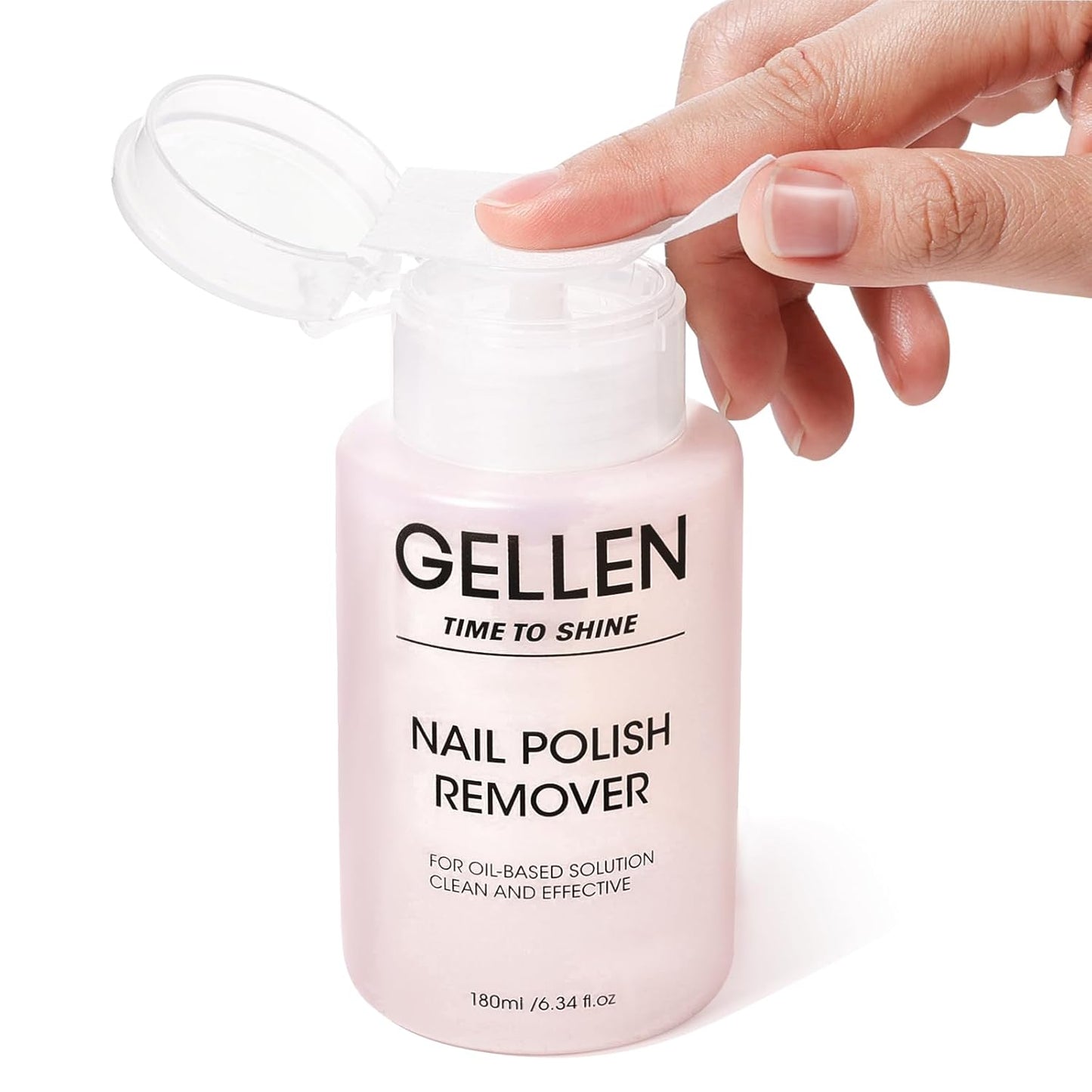 Non Acetone Nail Polish Remover - Quick Dry Formula, Gentle Pump | 6.09 Fl Oz