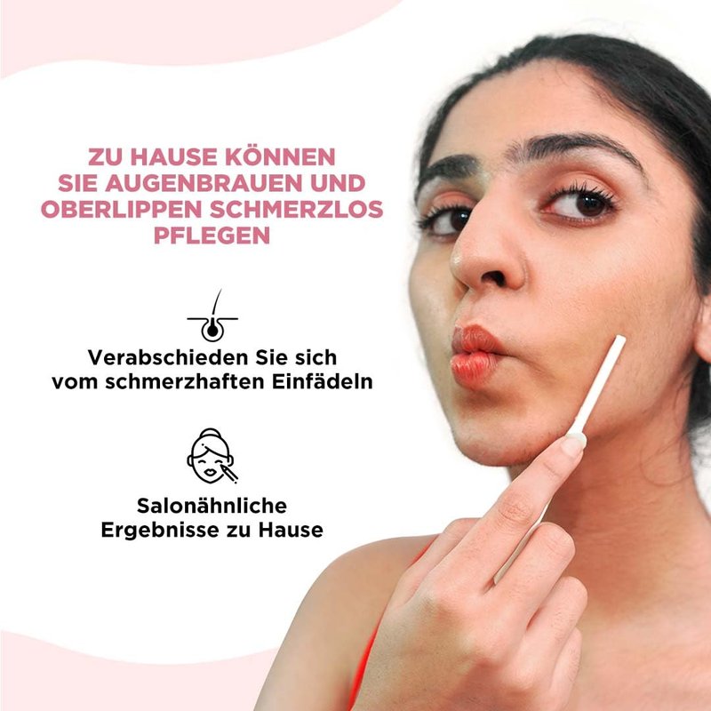 Face Razor for Women Facial Hair with Dual Blade Head 3N | German Blades | Easy Shaping and Shaving | Reusable Up To 5 Times | Durable and Rust Free Blades