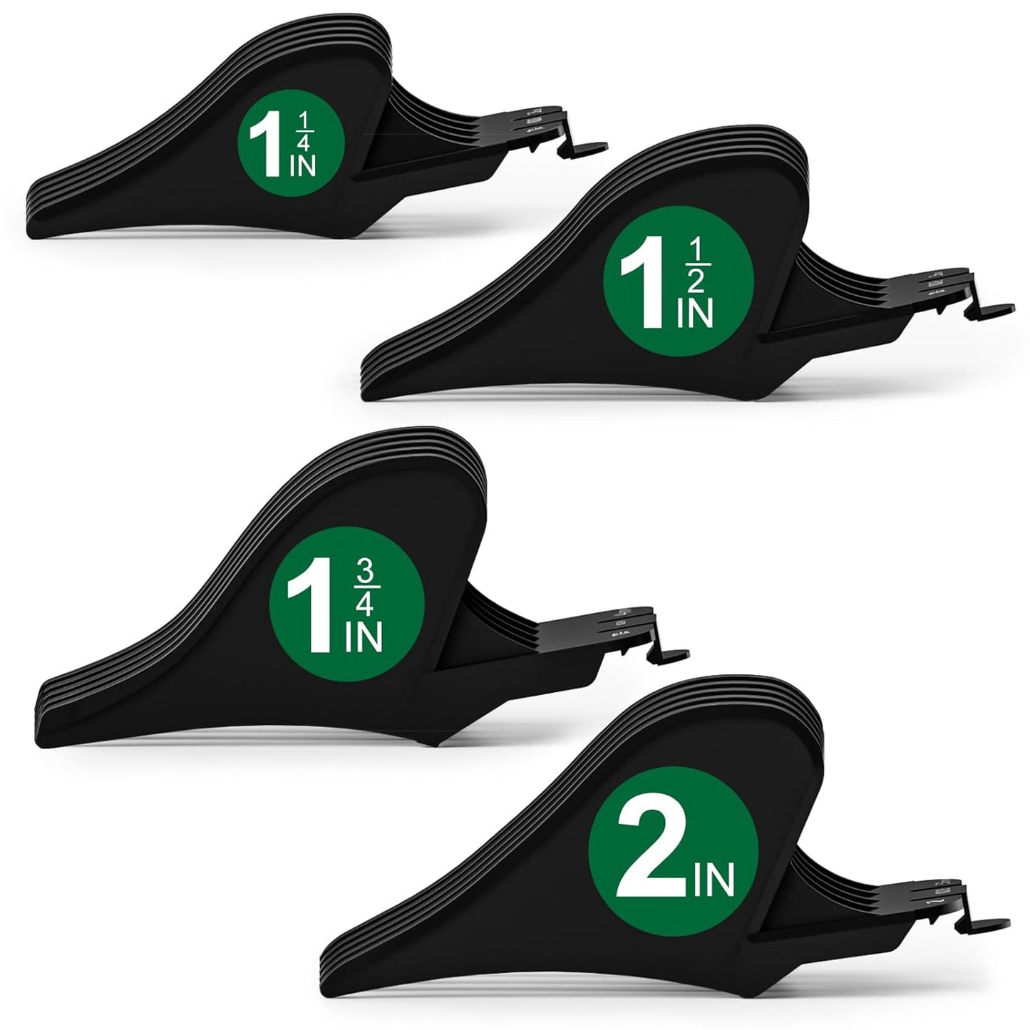Hair Clipper Guards - 3 Count Set for Wahl Clippers | Includes No. 10, No. 12, No. 16 - Gray