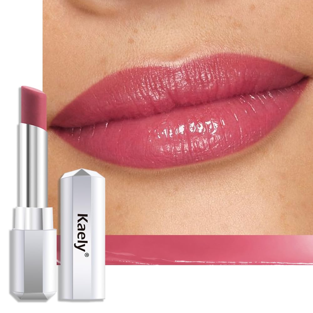 Rose Honey Lipstick - Tinted Hydrating Lip Balm for Dry Lips | Moisturizing Vegan Gloss, Sheer Lightweight, 05