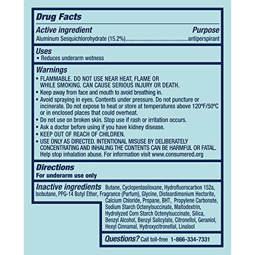 Degree UltraClear Black+White Pure Fresh Antiperspirant Dry Spray, 3.8 oz (Pack of 3)