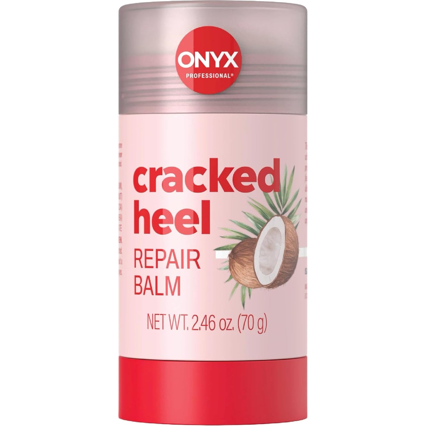 Onyx Cracked Heel Repair Balm Stick - Moisturizing Treatment for Dry Feet | Citrus Scent, 2-Pack