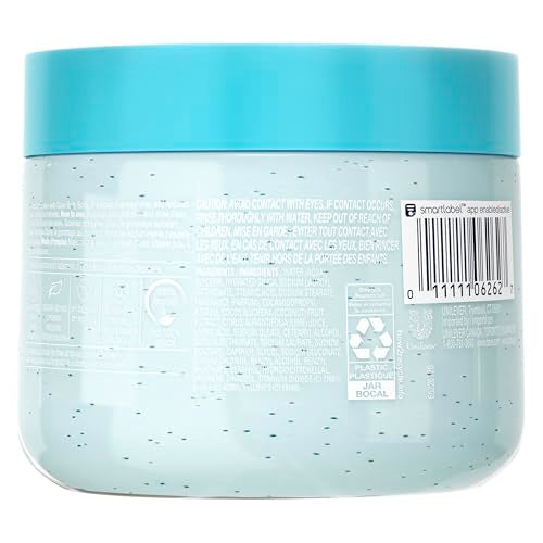 pureSCRUBS Premium Coconut Body Scrub Set - Large 16oz Dead Sea Salt Body Scrub With Infused Essential Oils & Nutrients, Includes Wooden Spoon, Loofah & Oatmeal Exfoliating Bar Soap