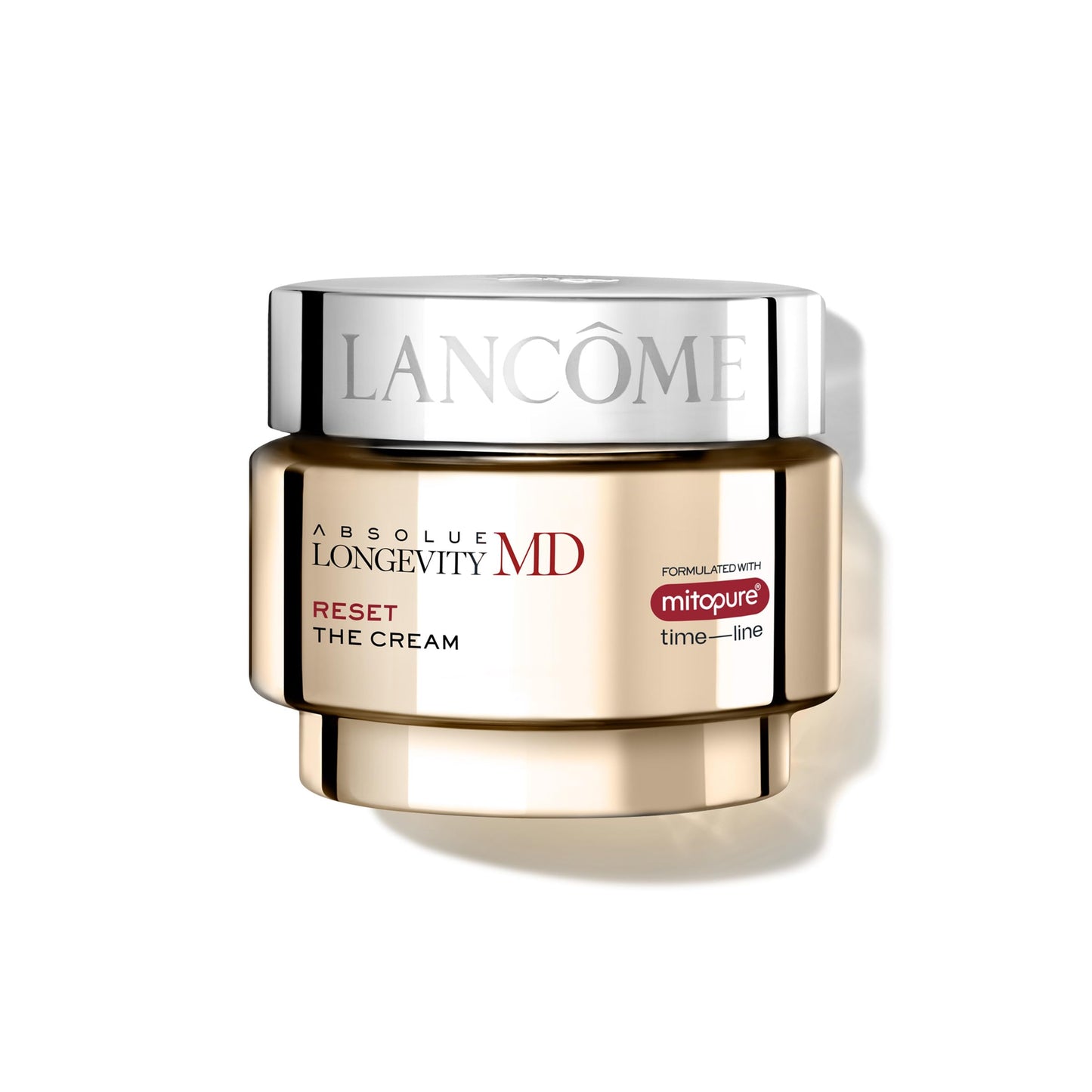Lancôme Absolue Longevity MD Reset Face Cream, Anti-Aging Facial Moisturizer for Mature Skin, Hydrating Formula with Niacinamide and Mitopure, Improves Fine Lines, Wrinkles, Loss of Firmness