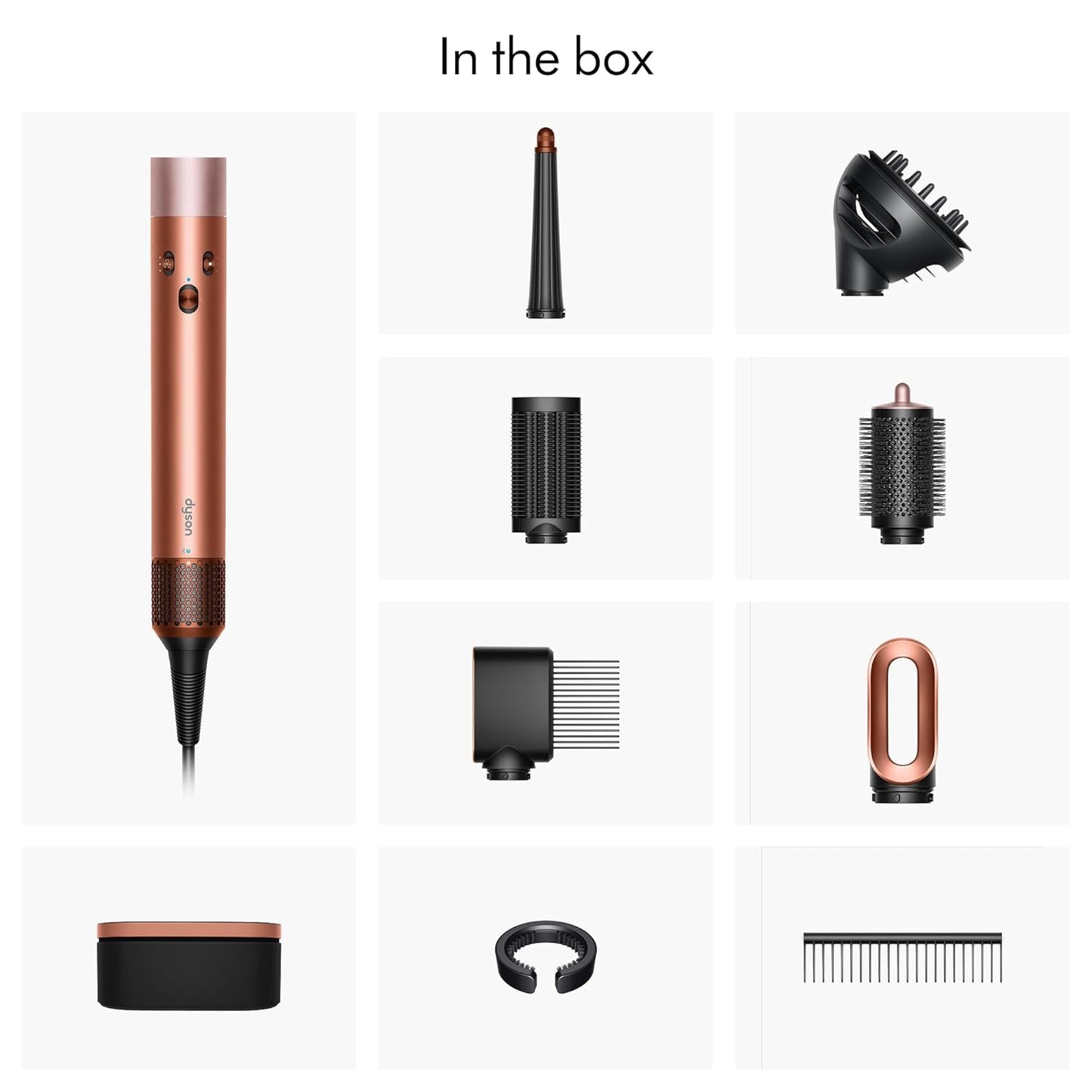 Dyson Airwrap Multi-Styler - 6-in-1 Intelligent Hair Styler with Bluetooth | No Heat Damage, Versatile Styling
