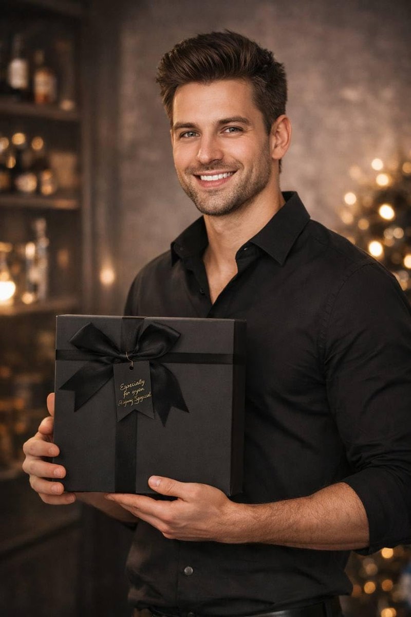 KRAMARE Birthday Gift for Him – Luxury 7-Piece Men’s Gift Box – Perfect for Husband, Boyfriend, Dad – Christmas, Valentine’s Day, Anniversary, Father’s Day, Thank You – Ready to Give