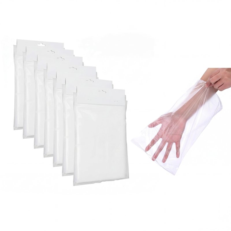 Sumind 300 Pcs Paraffin Wax Bags for Hands and Feet Disposable Paraffin Liners Bath Gloves Parafina Para Pies Y Manos Plastic Bags for Parafina Wax Machine Treatments