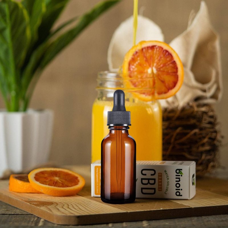 Eternal Moment Eye Dropper Bottles - 30ml Amber Glass for Essential Oils | 48-Pack