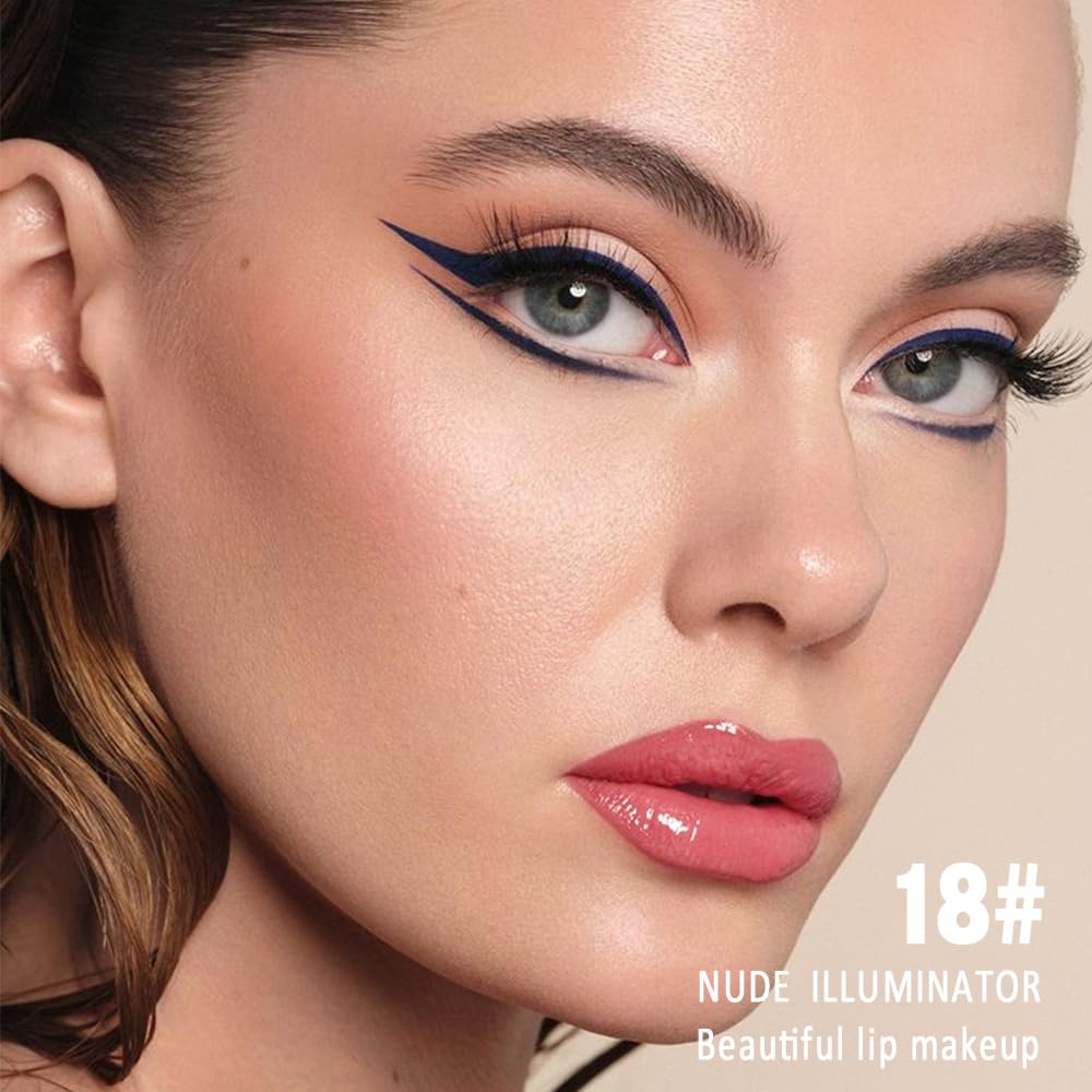 Kaely Longwear No-Budge Lipstick - Highly Pigmented Liquid Lip Color, Waterproof & Smudge-Proof | 24-Hour Wear, Vegan, 18 Nude