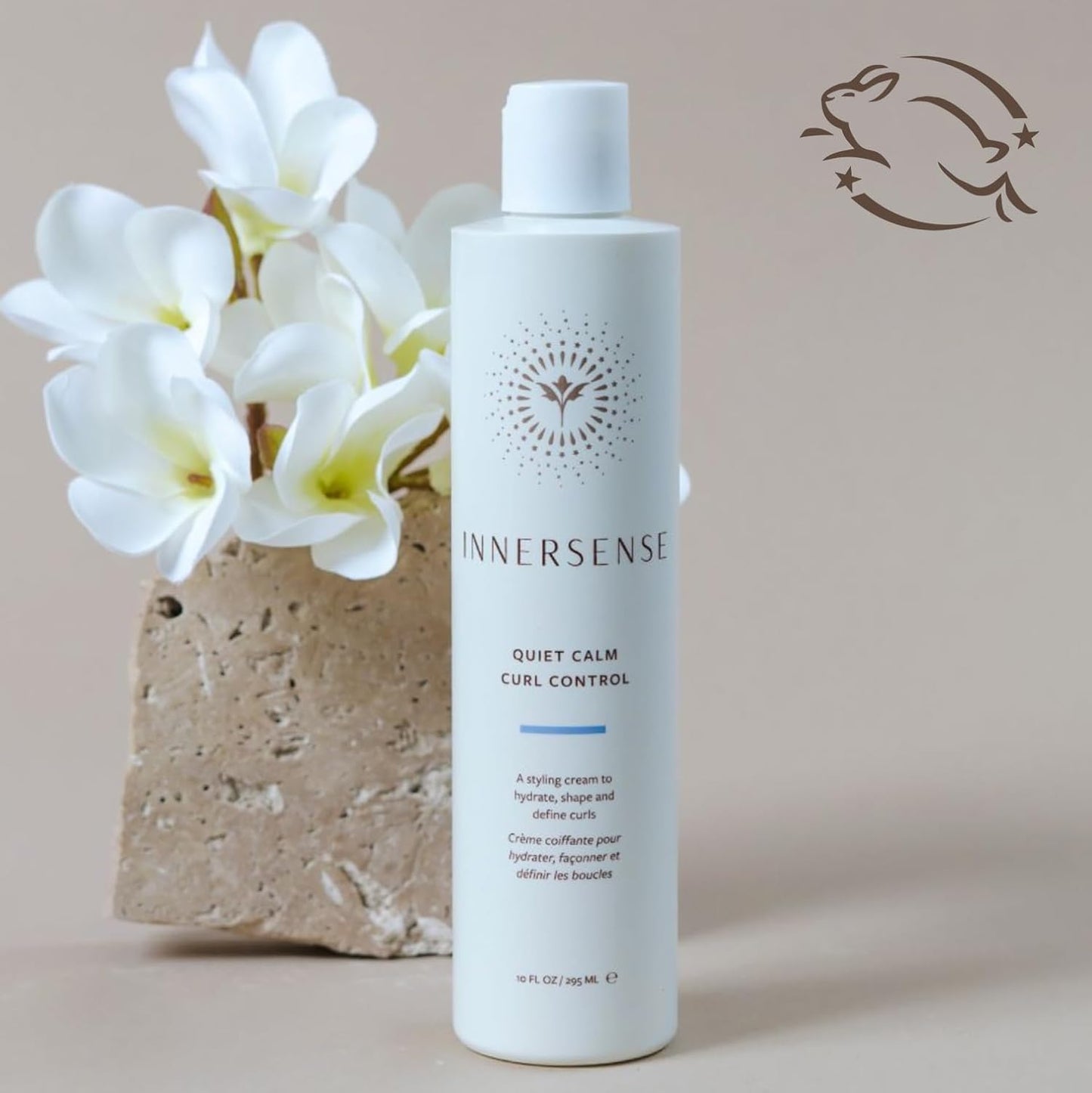 Innersense Organic Beauty Quiet Calm Curl Control - Natural, Non-Toxic Haircare | 10 fl oz (295 ml)