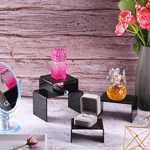 Chuangdi Acrylic Display Risers for Jewelry & Food - 2 Sets