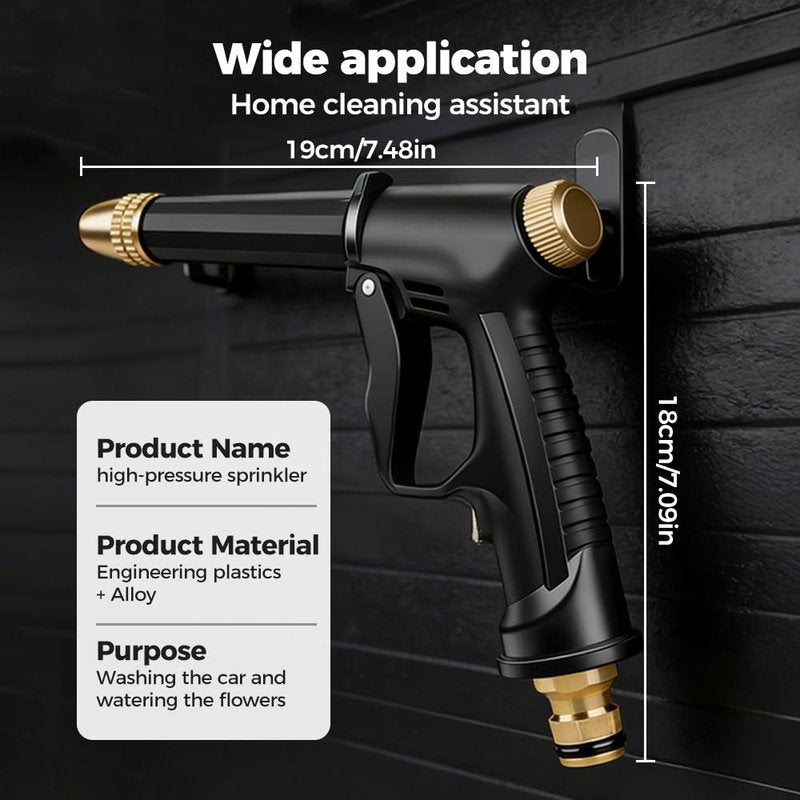 Jet Nozzle Power Washer for Garden Hose, 2026 New Pressure Washer Wand with 3 Adjustable Jet Nozzle, Pressure Washer Nozzle for Car Washing Patio Garden Outdoor Cleaning (1Set)