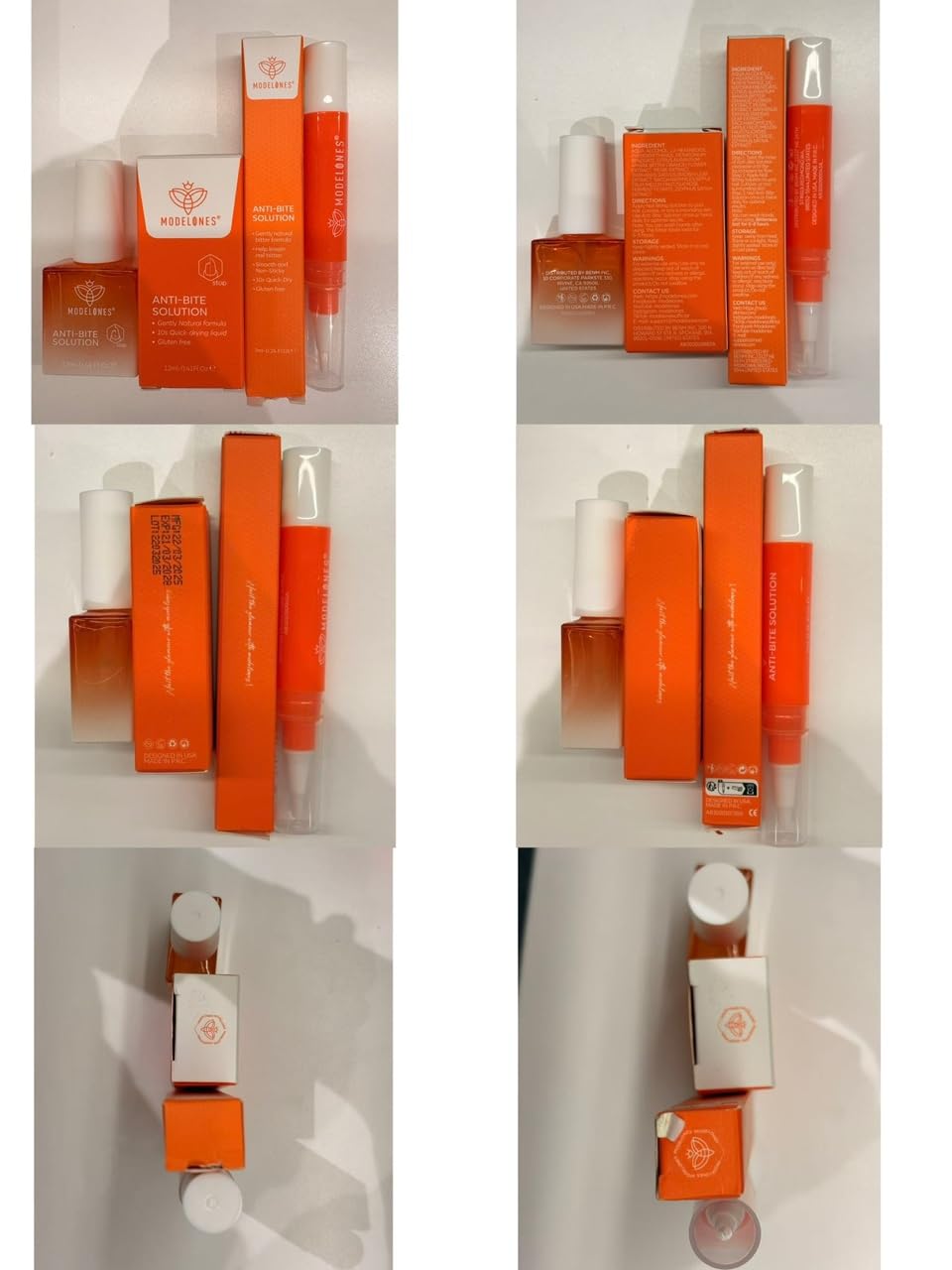 modelones Nail Biting Prevention for Kids 2 Pcs Quick Dry Thumb Sucking Deterrent Bitter Stop Nail Biting Pen No Bite Nail Polish Sets 0.58 Fl Oz