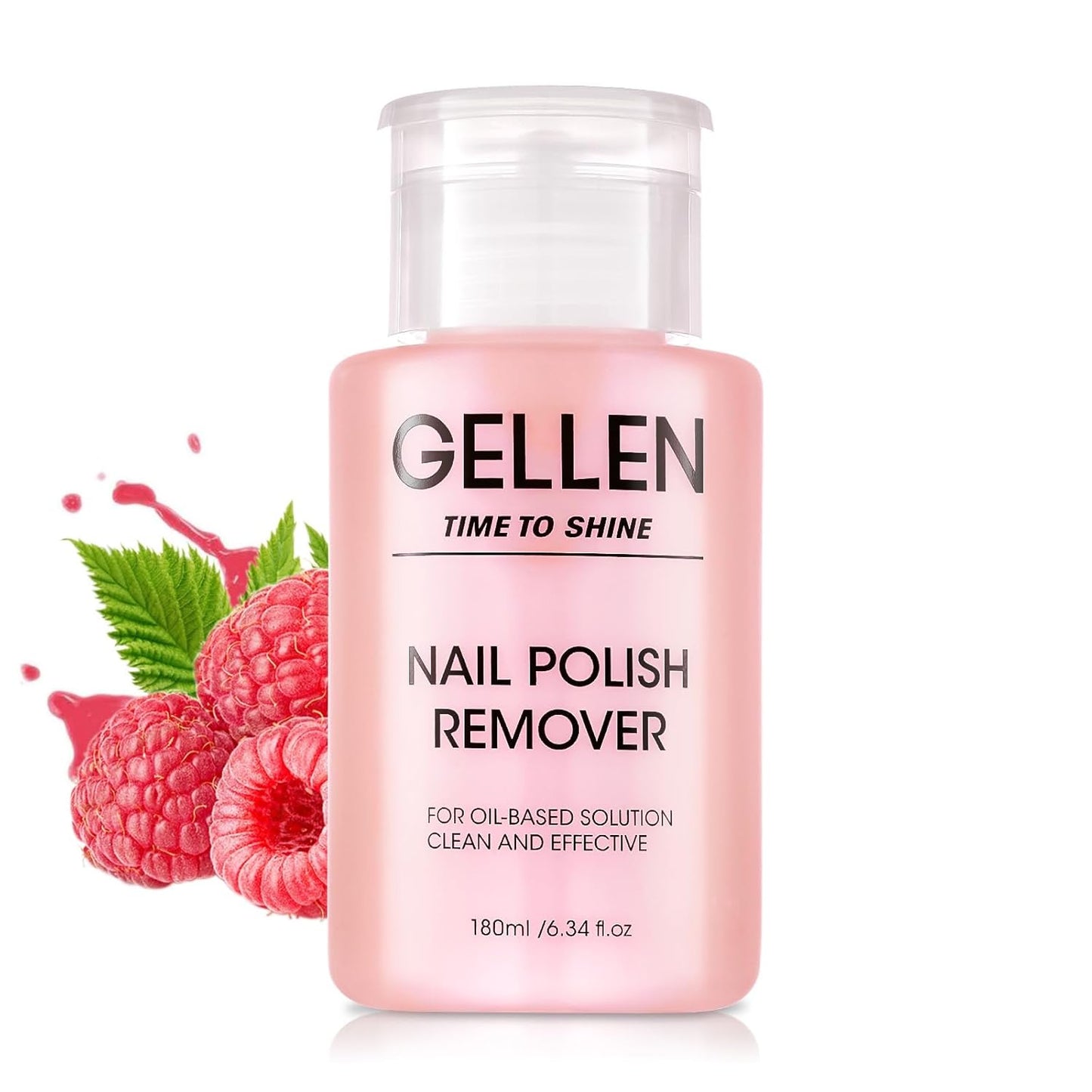 Non Acetone Nail Polish Remover - Quick Dry Formula, Gentle Pump | 6.09 Fl Oz