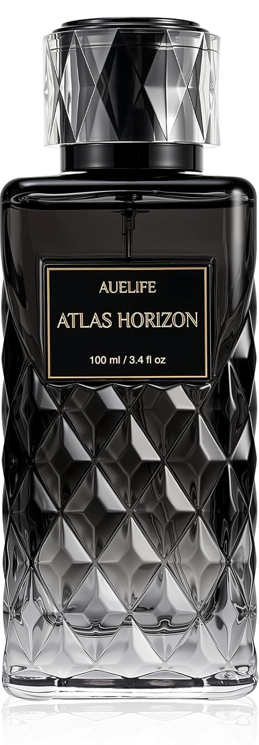 Auelife Cologne for Men - Alcohol-Free Woody Spicy Fragrance | 100ml Daily Wear Perfume, Ideal Father's Day Gift