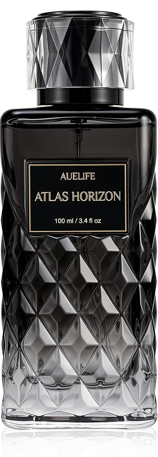 Auelife Cologne for Men - Alcohol-Free Woody Spicy Fragrance | 100ml Daily Wear Perfume, Ideal Father's Day Gift