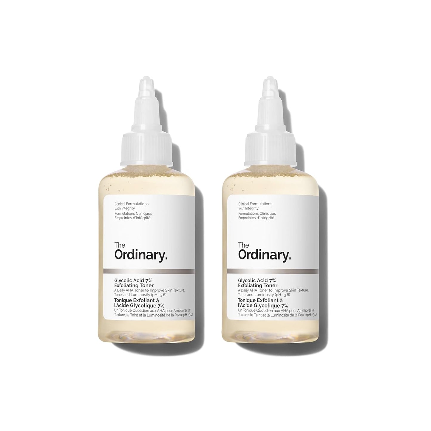 The Ordinary Glycolic Acid 7% Exfoliating Toner - Brightening Daily Toner for Even Skin Tone