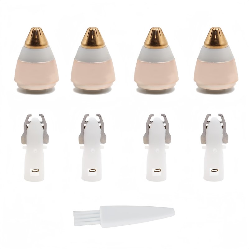 Eyebrow Hair Remover replacement heads for Finishing Touch Flawless Brows Eyebrow Hair Remover,Painless Blades with Cleaning Brush - As Seen on TV (flawless eyebrow replacement heads, 4 pack)