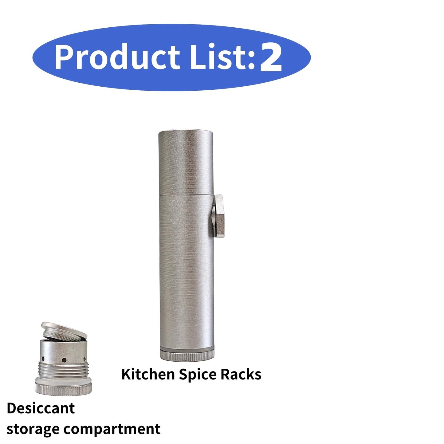 MuYuDaDi 4th Generation Distributor Set Equipped with Leak Proof Design and dehumidification System Can Keep The Content Dry. (4 Pieces)