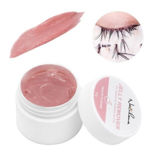 NATUHANA Cream Lash Remover for Eyelash Extensions Dissolves Powerful for Lashes Glue Remover Low Irritation for Sensitive Skin 10g
