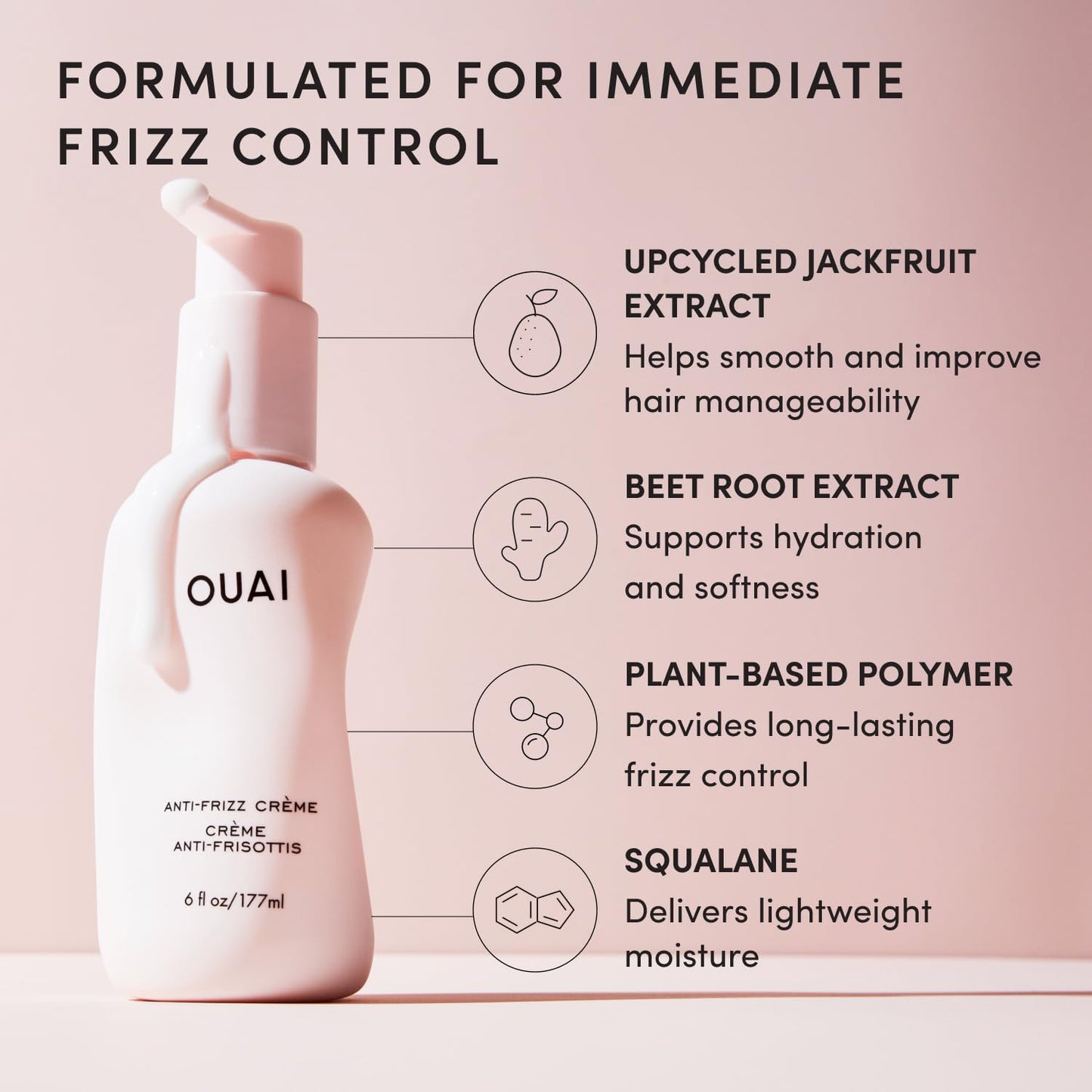 OUAI Anti Frizz Creme