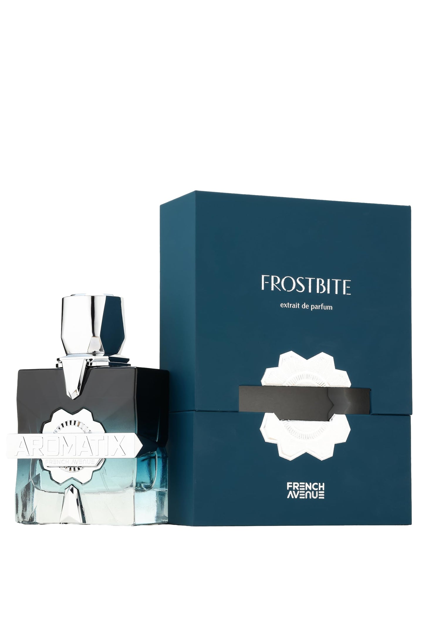 French Avenue Frostbite Aromatix X Extrait de Parfum, Woody Aromatic Fragrance with Mango, Bergamot, Jasmine, Vanilla, Patchouli, 100ml, for Women and Men