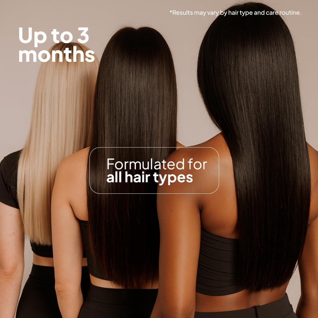 Ravenna Professional Keratin Treatment | Long-Lasting Hair Straightening System - 2x1L/33.8 oz