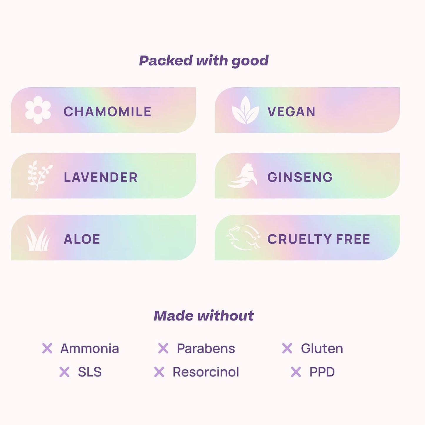 Gentle Hair Bleach Kit - Ammonia-Free Lightener for Up to 8 Levels | Vegan, Conditioning System | At-Home Use