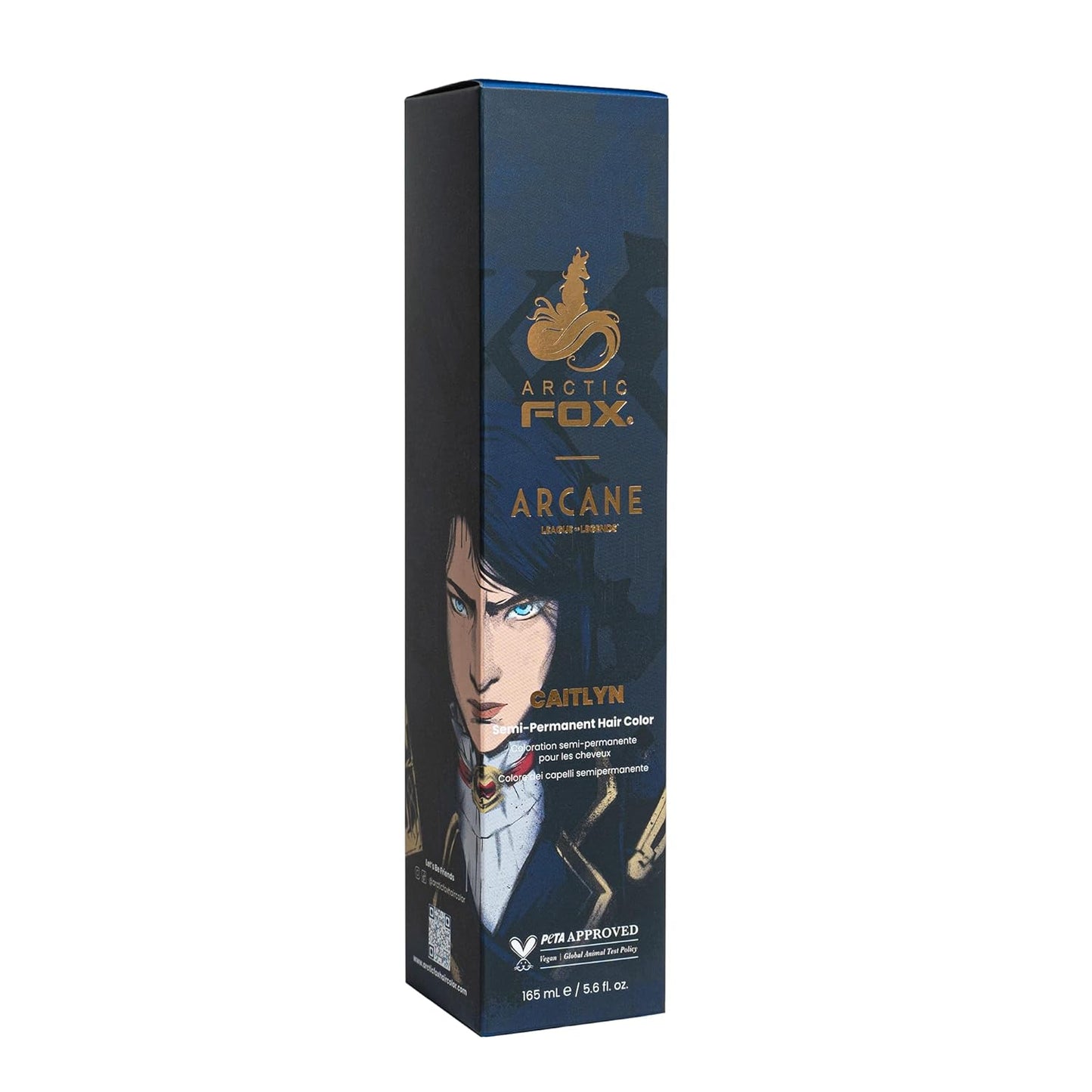 Arctic Fox Semi-Permanent Hair Dye - Vibrant Purple AF Color | Vegan, Ammonia-Free, 4 Fl Oz